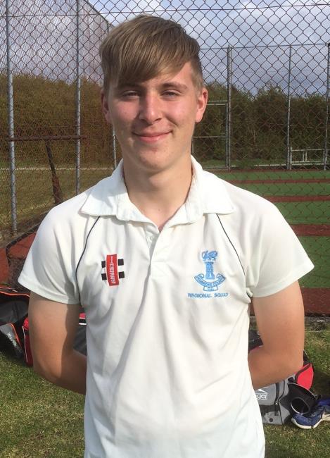 Will Phillips - finished with impressive bowling figures of 4-36 for the County Will Phillips - finished with impressive bowling figures of 4-36 for the County